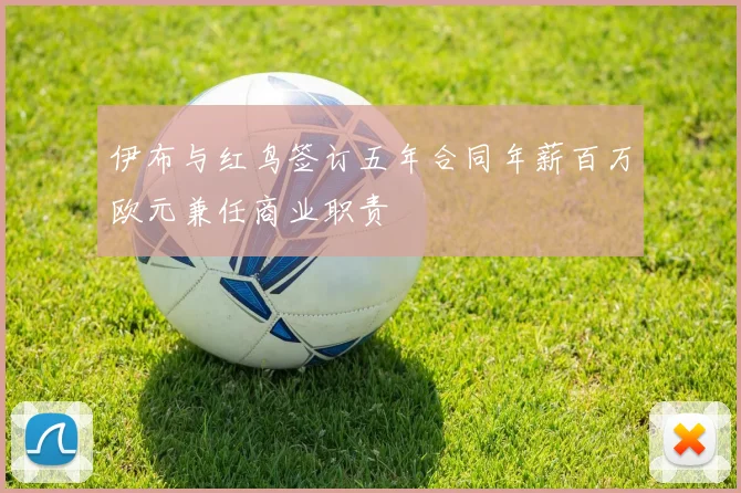 伊布与红鸟签订五年合同年薪百万欧元兼任商业职责